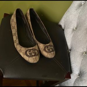 100 percent Authentic Double GG Gucci Shoes